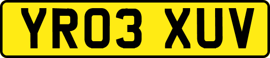 YR03XUV