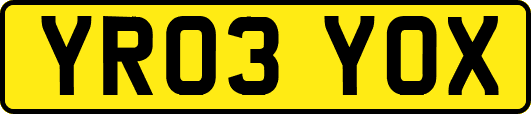 YR03YOX