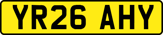YR26AHY