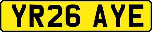 YR26AYE