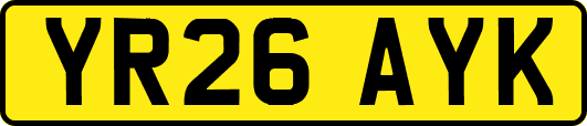 YR26AYK