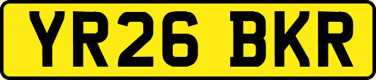 YR26BKR