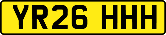 YR26HHH
