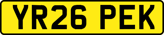 YR26PEK