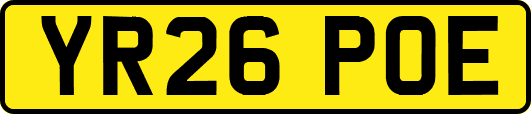 YR26POE