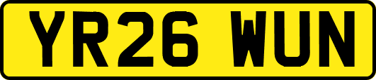 YR26WUN