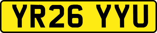 YR26YYU