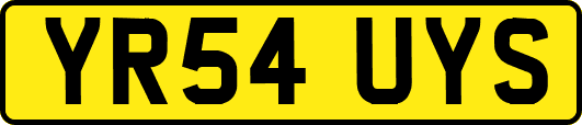 YR54UYS