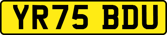 YR75BDU