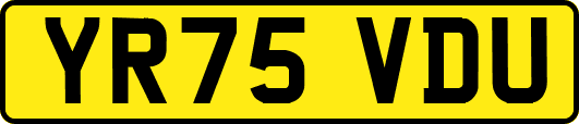 YR75VDU