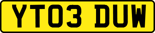 YT03DUW