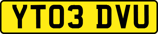 YT03DVU