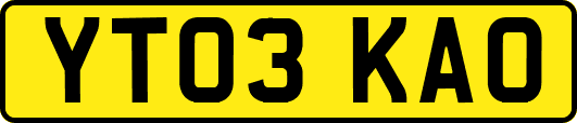 YT03KAO