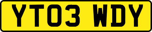YT03WDY