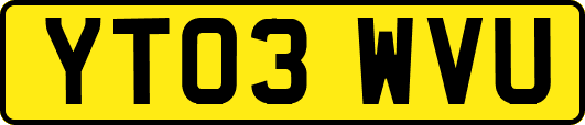 YT03WVU