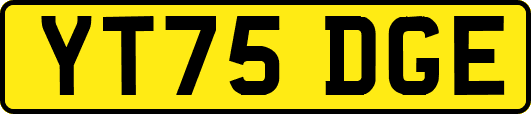 YT75DGE