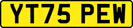 YT75PEW