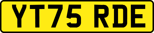 YT75RDE