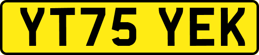 YT75YEK