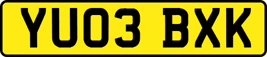 YU03BXK