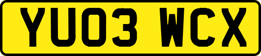 YU03WCX