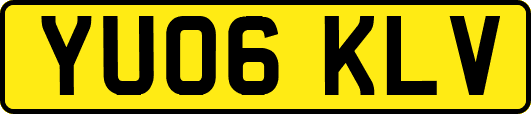 YU06KLV