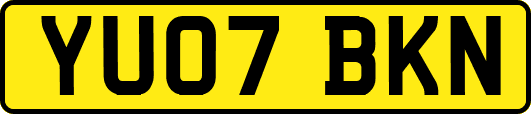 YU07BKN