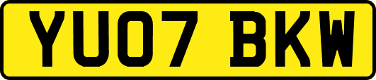 YU07BKW