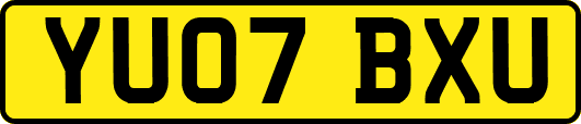 YU07BXU