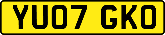 YU07GKO