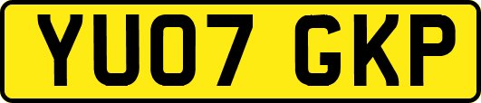 YU07GKP