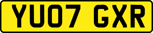 YU07GXR