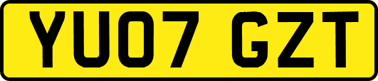 YU07GZT
