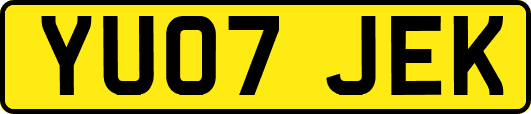 YU07JEK