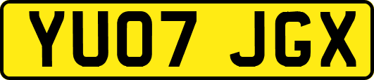 YU07JGX
