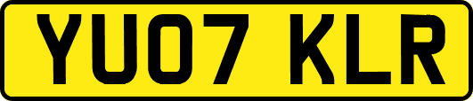 YU07KLR