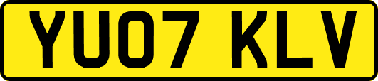 YU07KLV