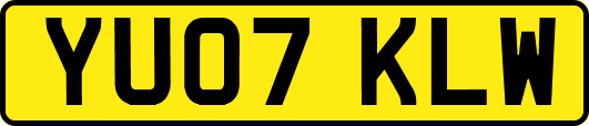 YU07KLW