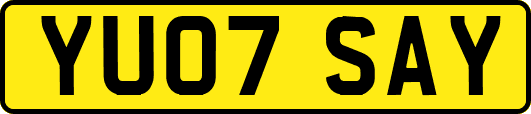 YU07SAY