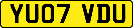 YU07VDU