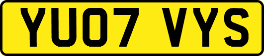 YU07VYS