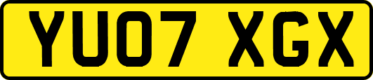 YU07XGX