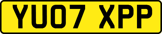 YU07XPP