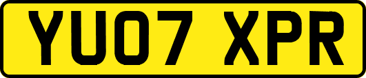 YU07XPR