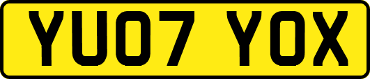 YU07YOX