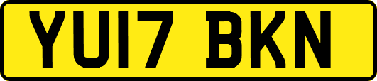 YU17BKN