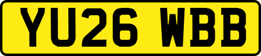 YU26WBB