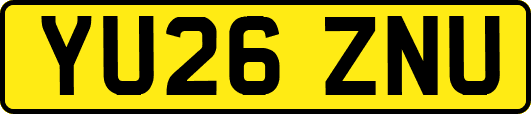 YU26ZNU