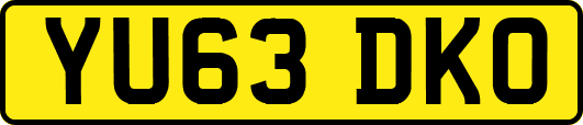 YU63DKO