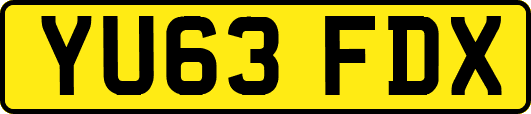 YU63FDX